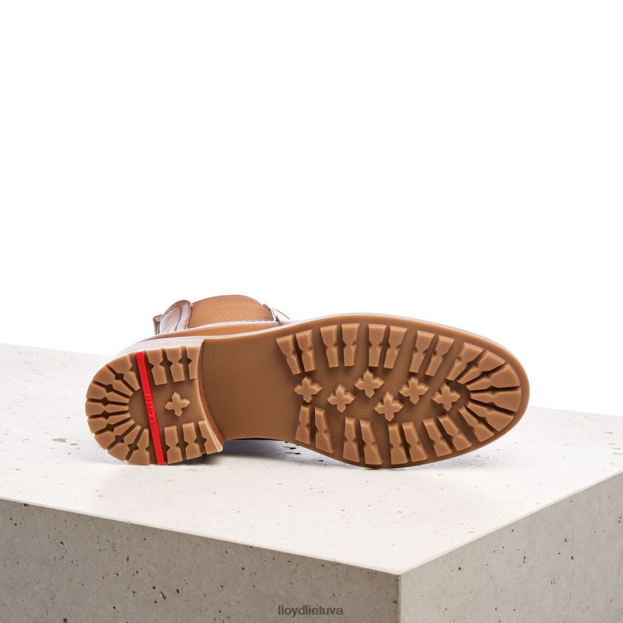 LLOYD glotnios odos slydimo batai moterys avalynė rudas VF40PZ964