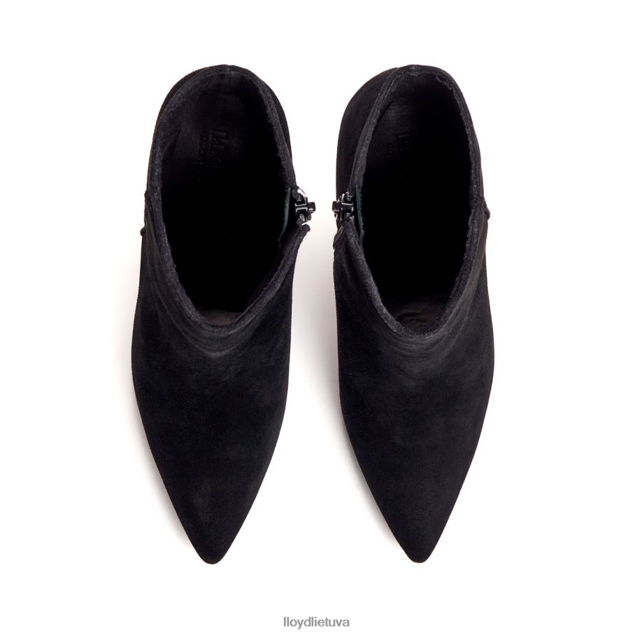 LLOYD grubios odos kulkšnies batai moterys avalynė juodas VF40PZ879