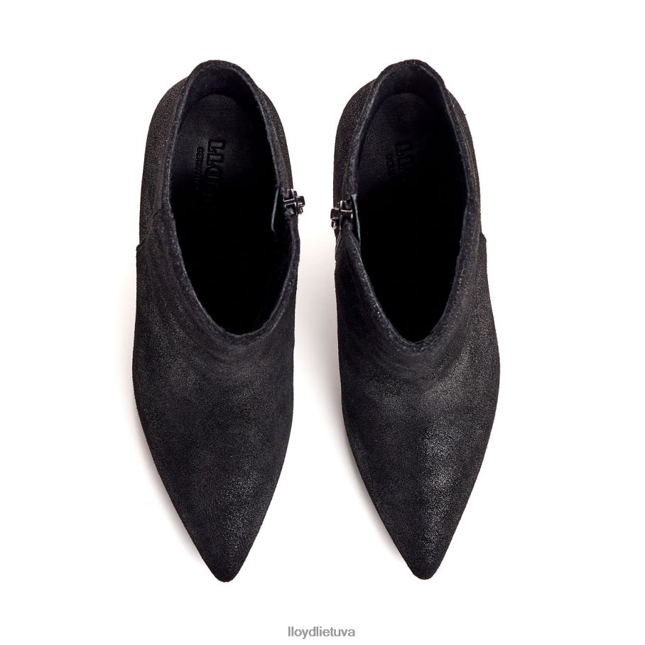 LLOYD grubios odos kulkšnies batai moterys avalynė juodas VF40PZ880