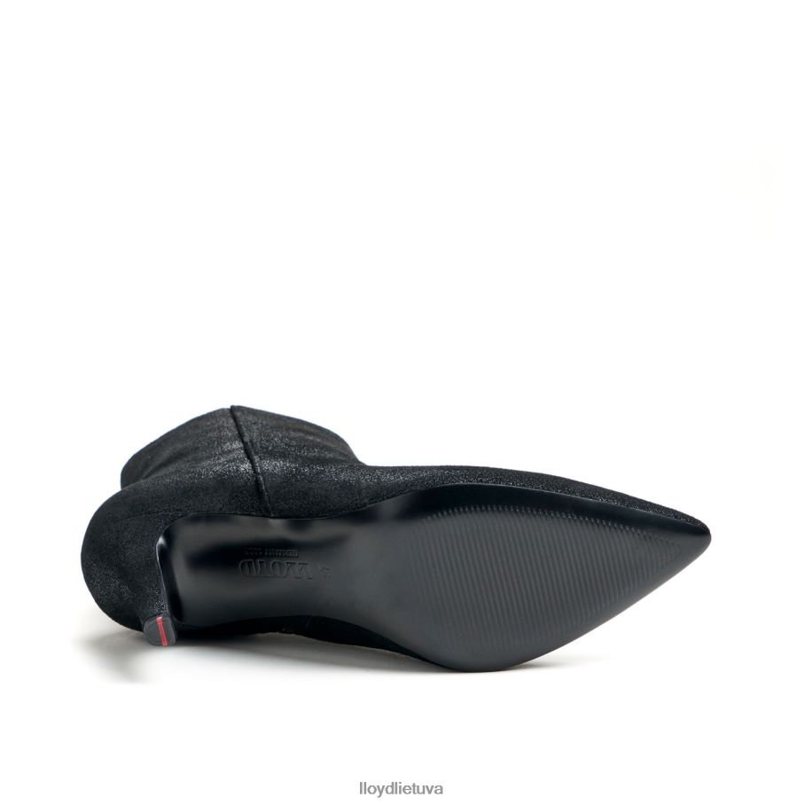 LLOYD grubios odos kulkšnies batai moterys avalynė juodas VF40PZ880