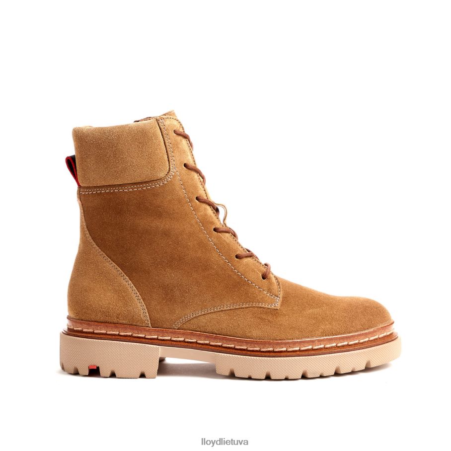 LLOYD grubios odos kulkšnies batai moterys avalynė rudas VF40PZ913