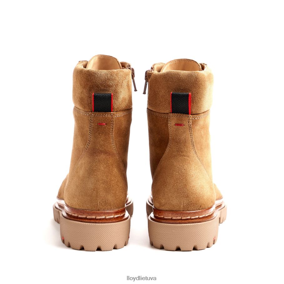 LLOYD grubios odos kulkšnies batai moterys avalynė rudas VF40PZ913