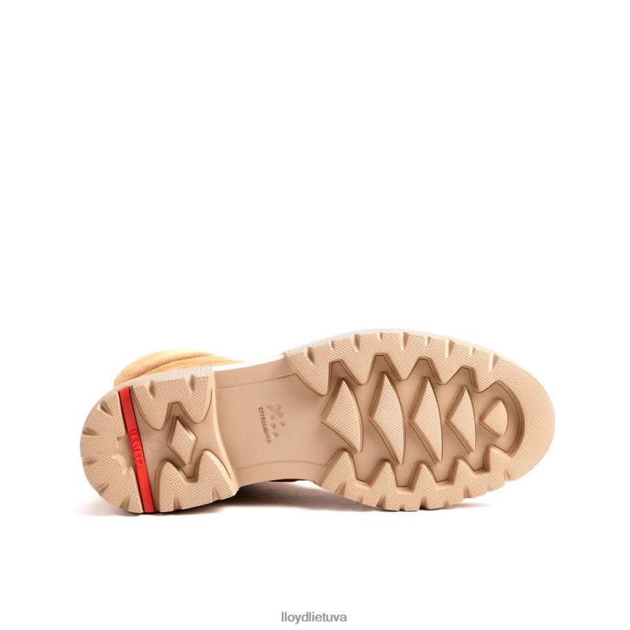 LLOYD grubios odos kulkšnies batai moterys avalynė rudas VF40PZ913