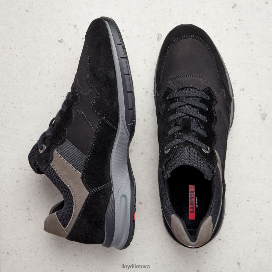 LLOYD kant (xtrawide) vyrų avalynė juodas VF40PZ364