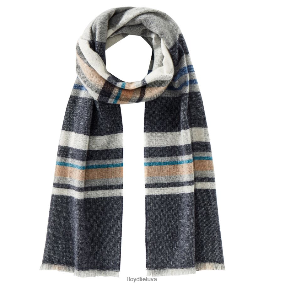 LLOYD kašmyro skalė vyrų priedai mėlyna VF40PZ700