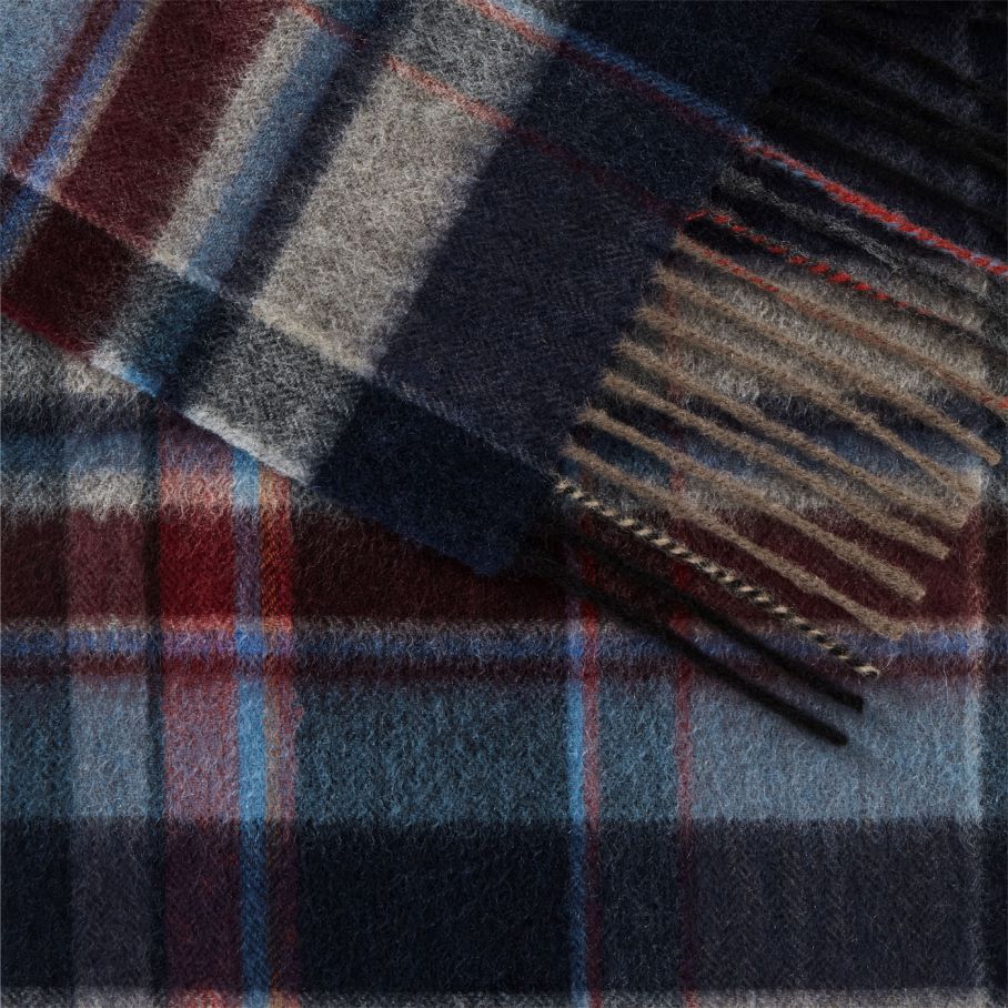 LLOYD kašmyro skalė vyrų priedai mėlyna VF40PZ704