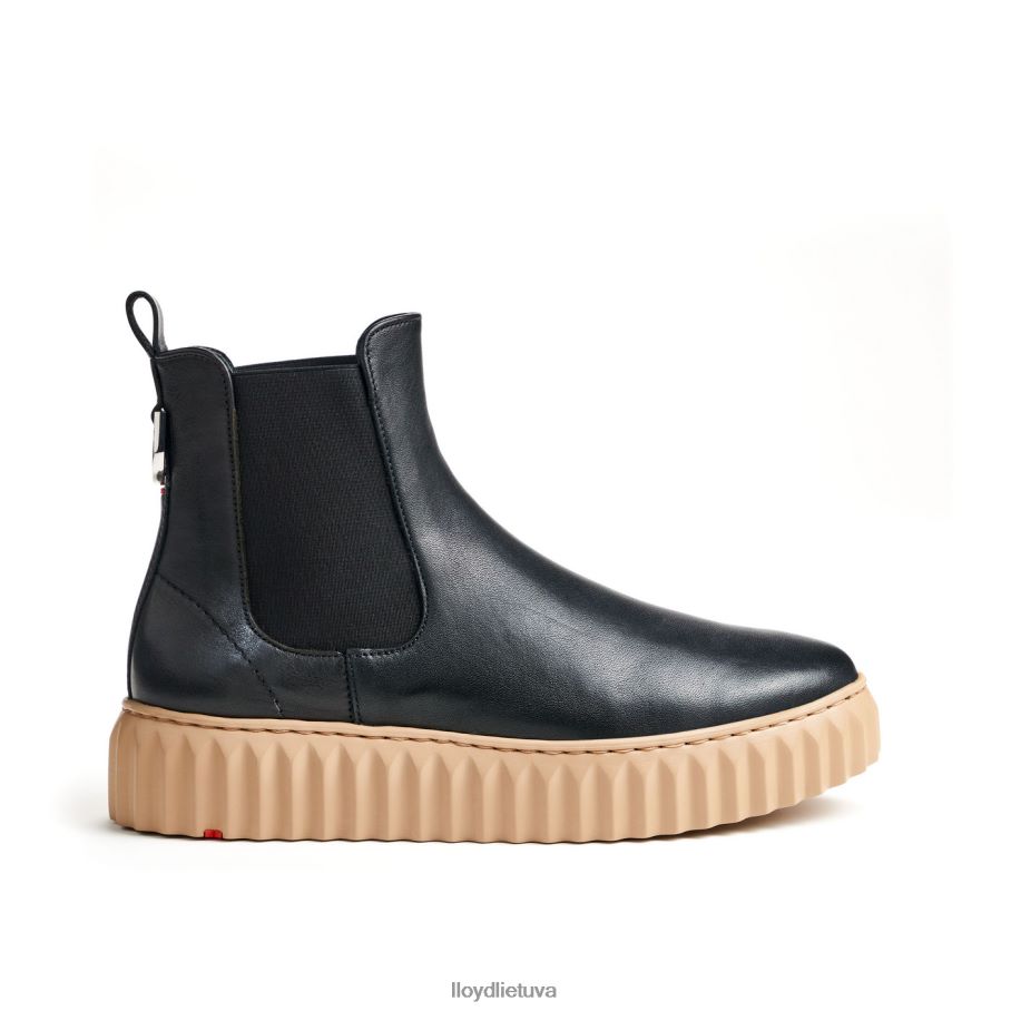 LLOYD klasikiniai kulkšnies batai moterys avalynė juodas VF40PZ881