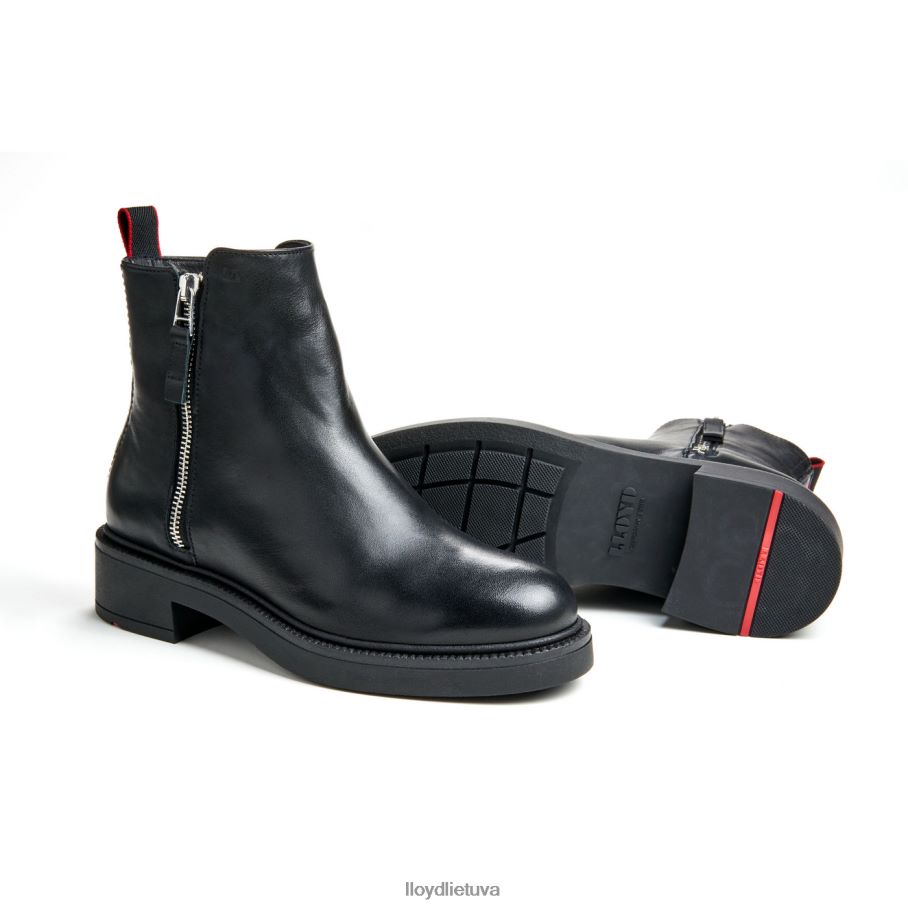 LLOYD klasikiniai kulkšnies batai moterys avalynė juodas VF40PZ895