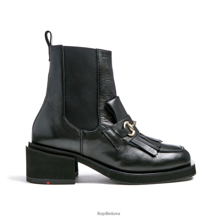 LLOYD klasikiniai kulkšnies batai moterys avalynė juodas VF40PZ960