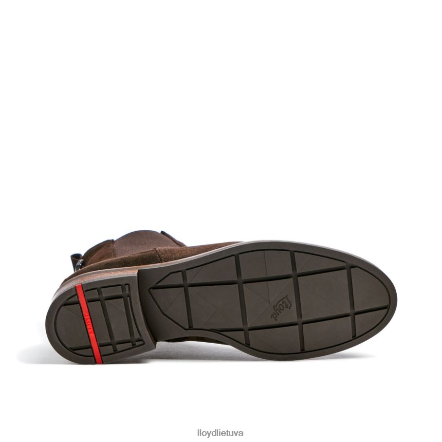 LLOYD klasikiniai kulkšnies batai moterys avalynė rudas VF40PZ898