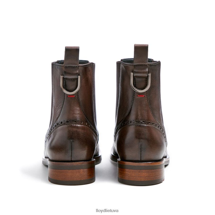 LLOYD klasikiniai kulkšnies batai moterys avalynė rudas VF40PZ905