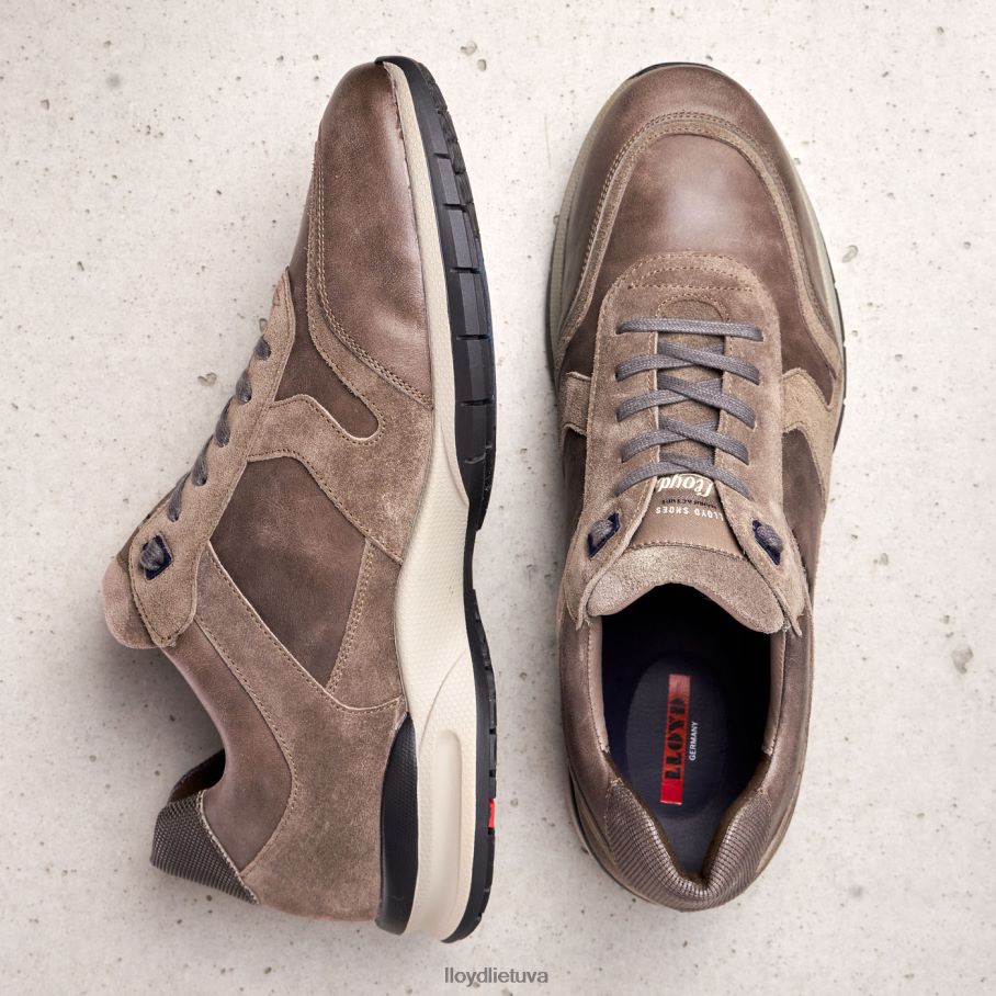 LLOYD kobaltas (xtrawide) vyrų avalynė pilka VF40PZ434