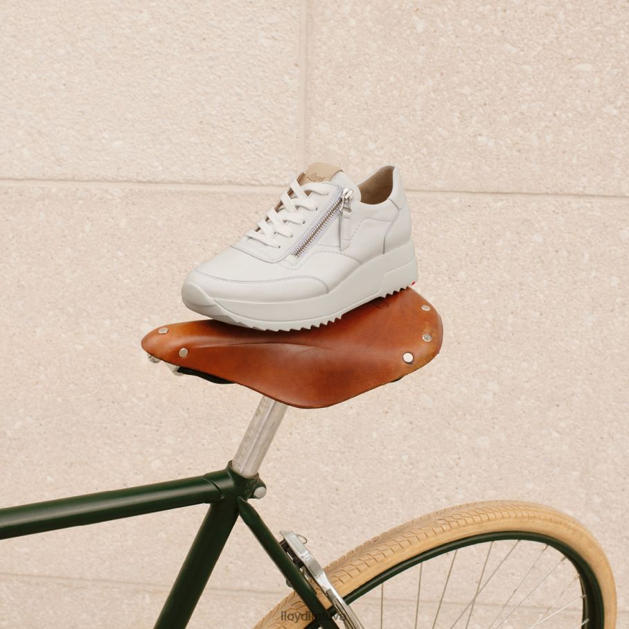 LLOYD kokybiški žemi sportbačiai moterys avalynė baltas VF40PZ784