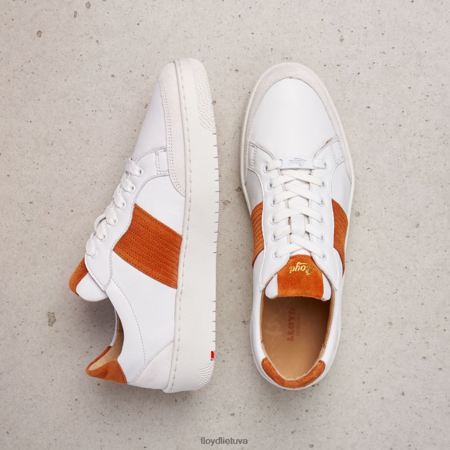 LLOYD kokybiški žemi sportbačiai moterys avalynė baltas VF40PZ831