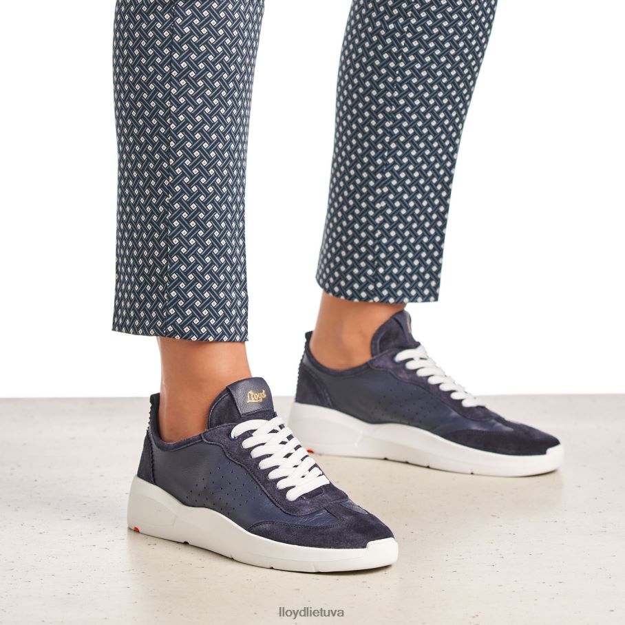 LLOYD kokybiški žemi sportbačiai moterys avalynė mėlyna VF40PZ1352