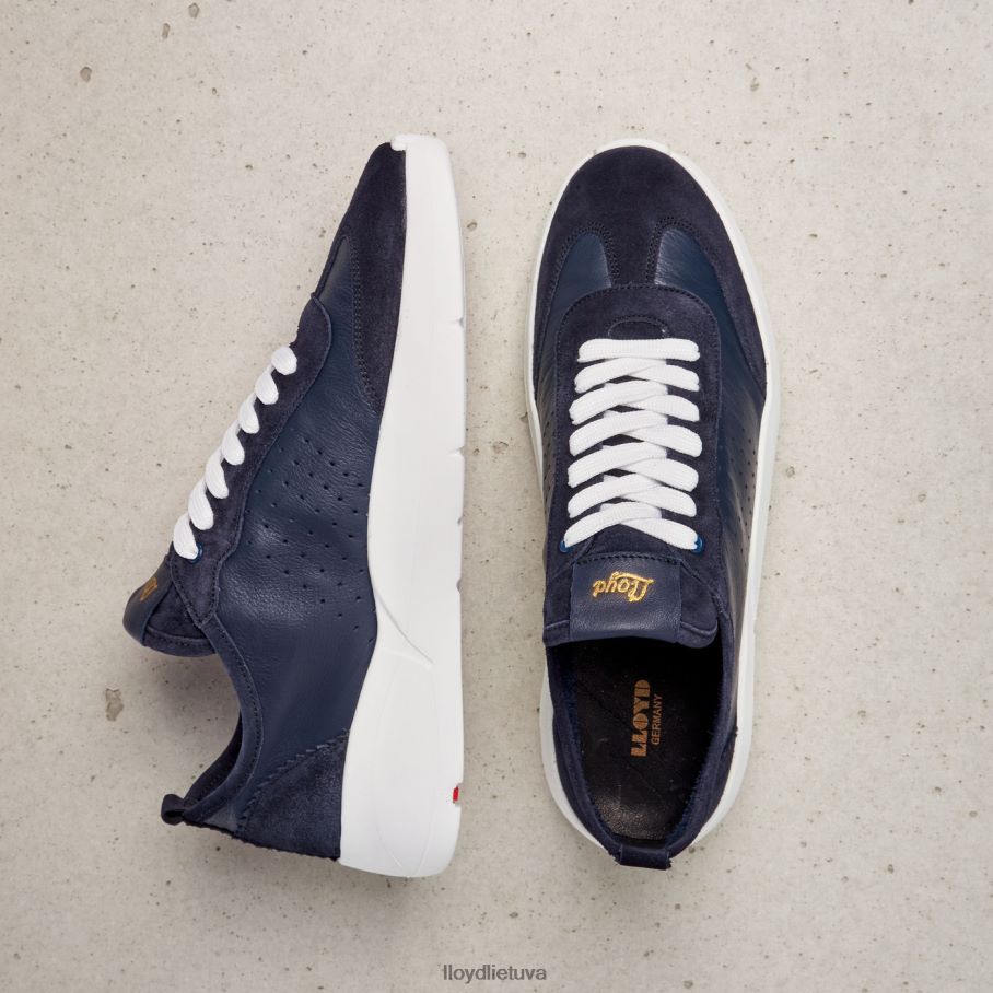 LLOYD kokybiški žemi sportbačiai moterys avalynė mėlyna VF40PZ1352