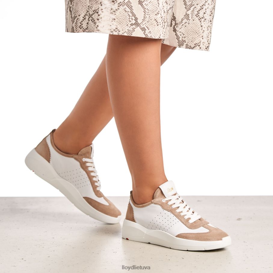 LLOYD kokybiški žemi sportbačiai moterys avalynė smėlio spalvos VF40PZ1353