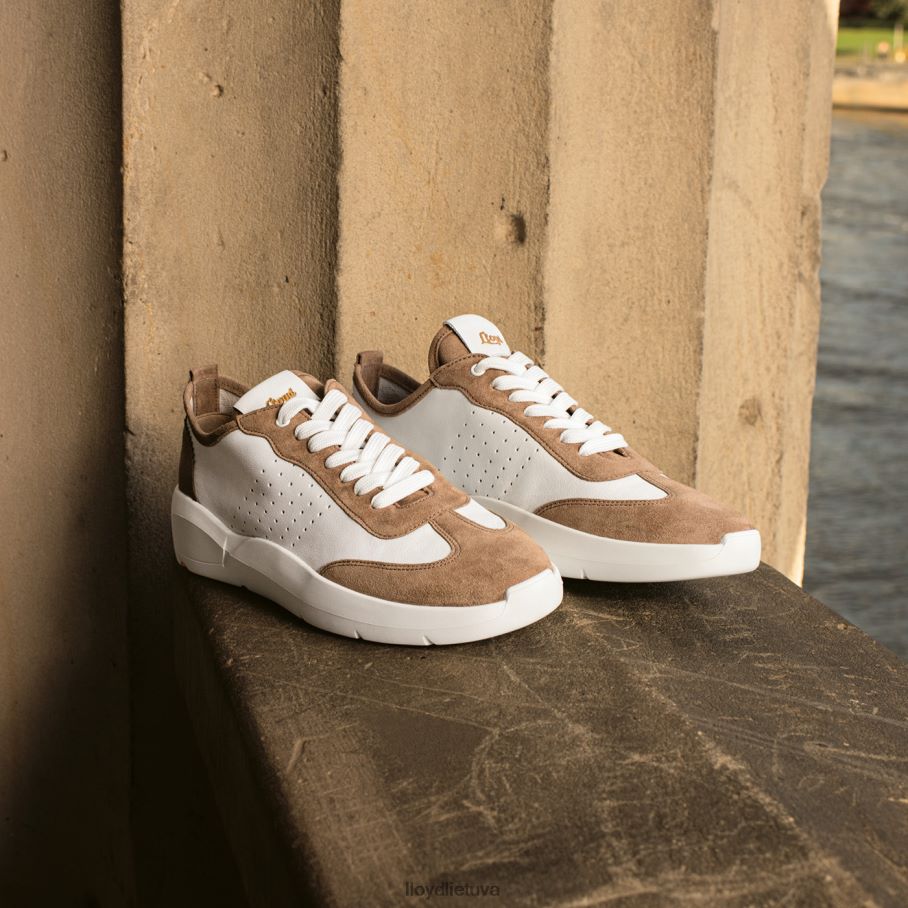 LLOYD kokybiški žemi sportbačiai moterys avalynė smėlio spalvos VF40PZ1353