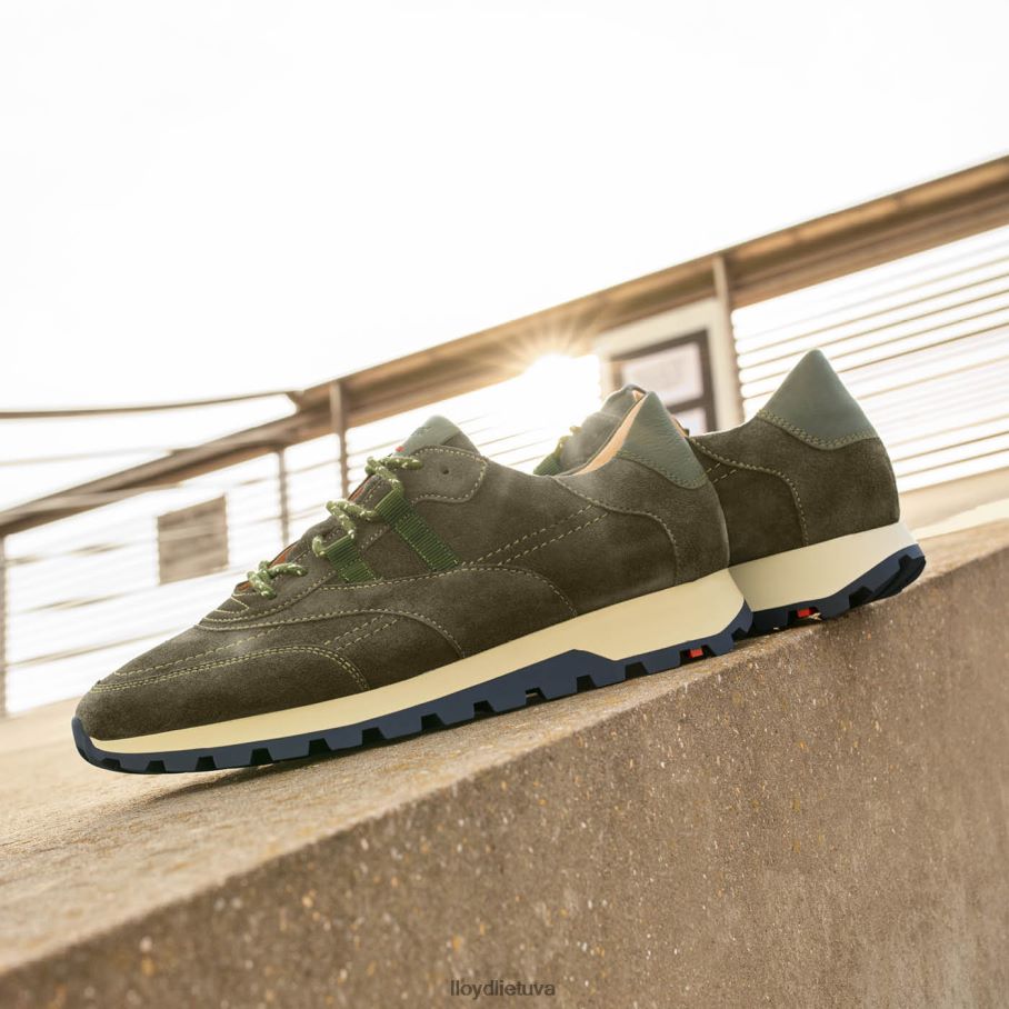 LLOYD kokybiški žemi sportbačiai moterys avalynė žalias VF40PZ857