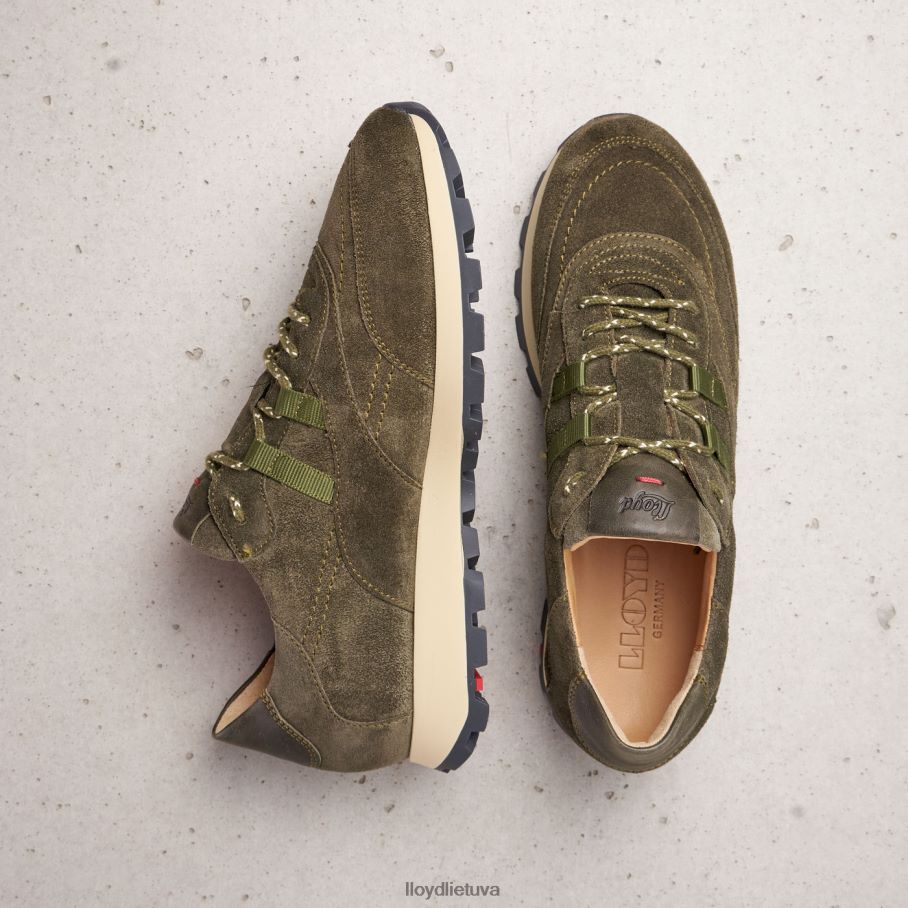 LLOYD kokybiški žemi sportbačiai moterys avalynė žalias VF40PZ857