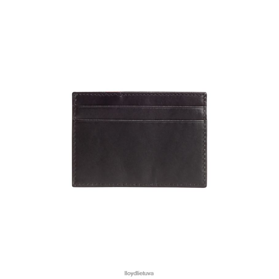 LLOYD kreditinės kortelės dėklas vyrų priedai juodas VF40PZ659