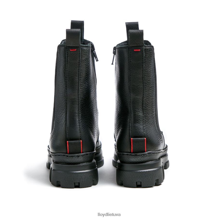 LLOYD kulkšnies batai su padu moterys avalynė juodas VF40PZ910