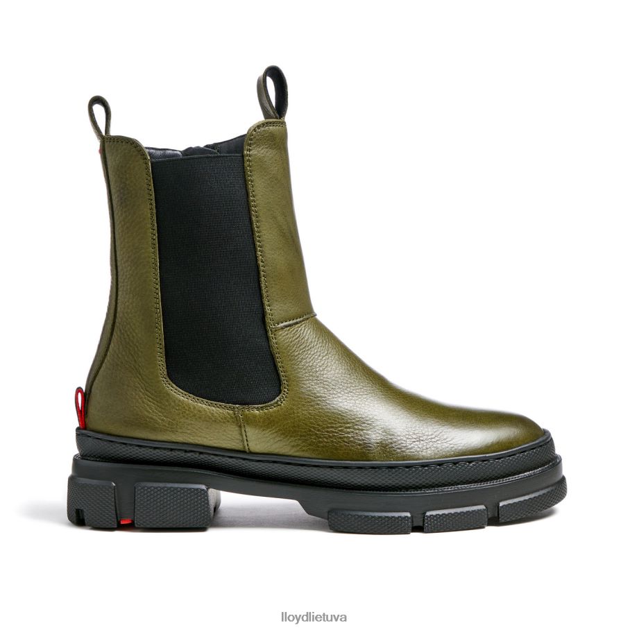 LLOYD kulkšnies batai su padu moterys avalynė žalias VF40PZ911