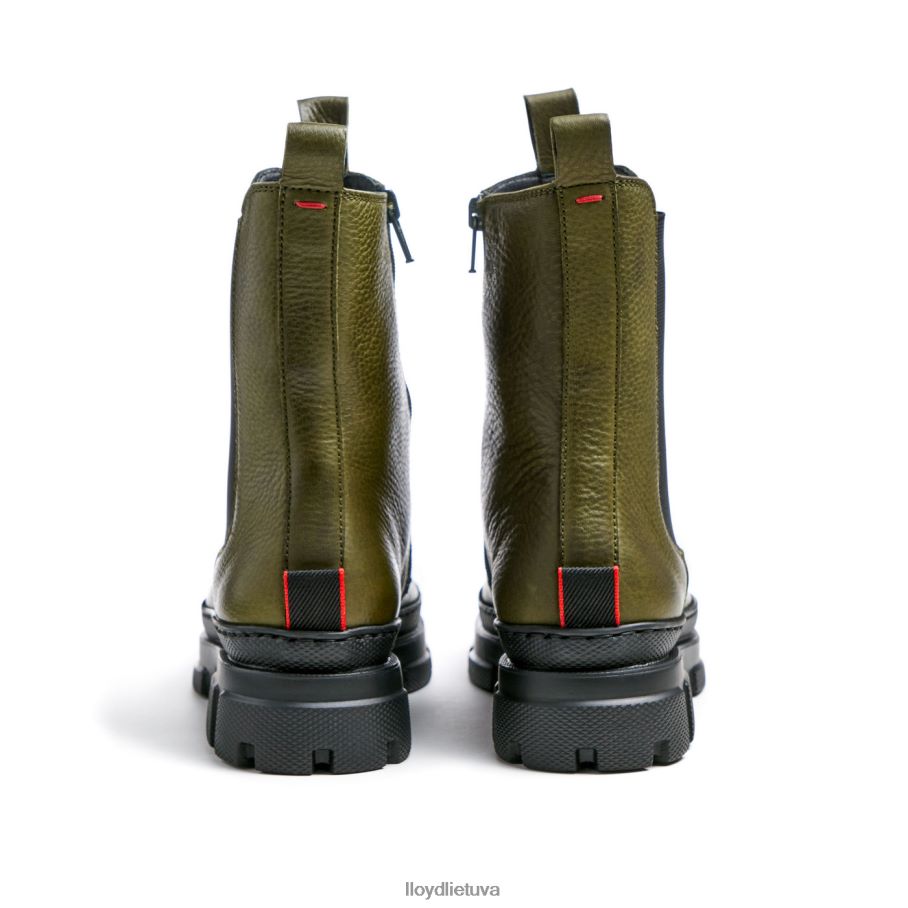 LLOYD kulkšnies batai su padu moterys avalynė žalias VF40PZ911