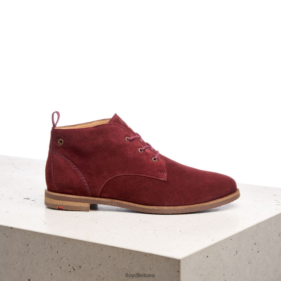 LLOYD kvėpuojantys kulkšnies batai moterys avalynė raudona VF40PZ972