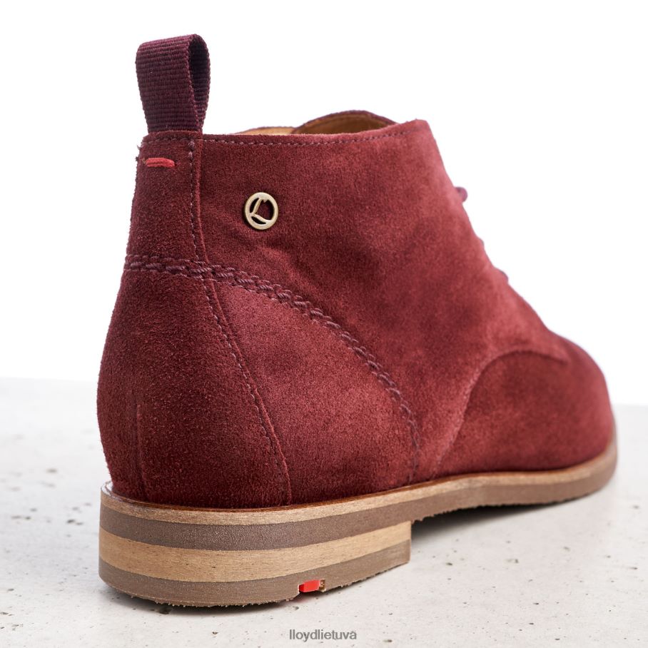 LLOYD kvėpuojantys kulkšnies batai moterys avalynė raudona VF40PZ972