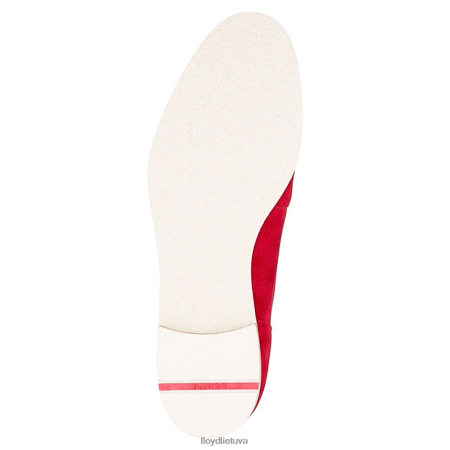 LLOYD kvėpuojantys kulkšnies batai moterys avalynė raudona VF40PZ989