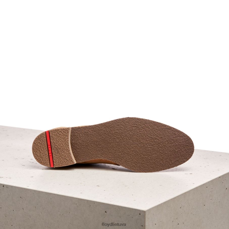 LLOYD kvėpuojantys kulkšnies batai moterys avalynė rudas VF40PZ874