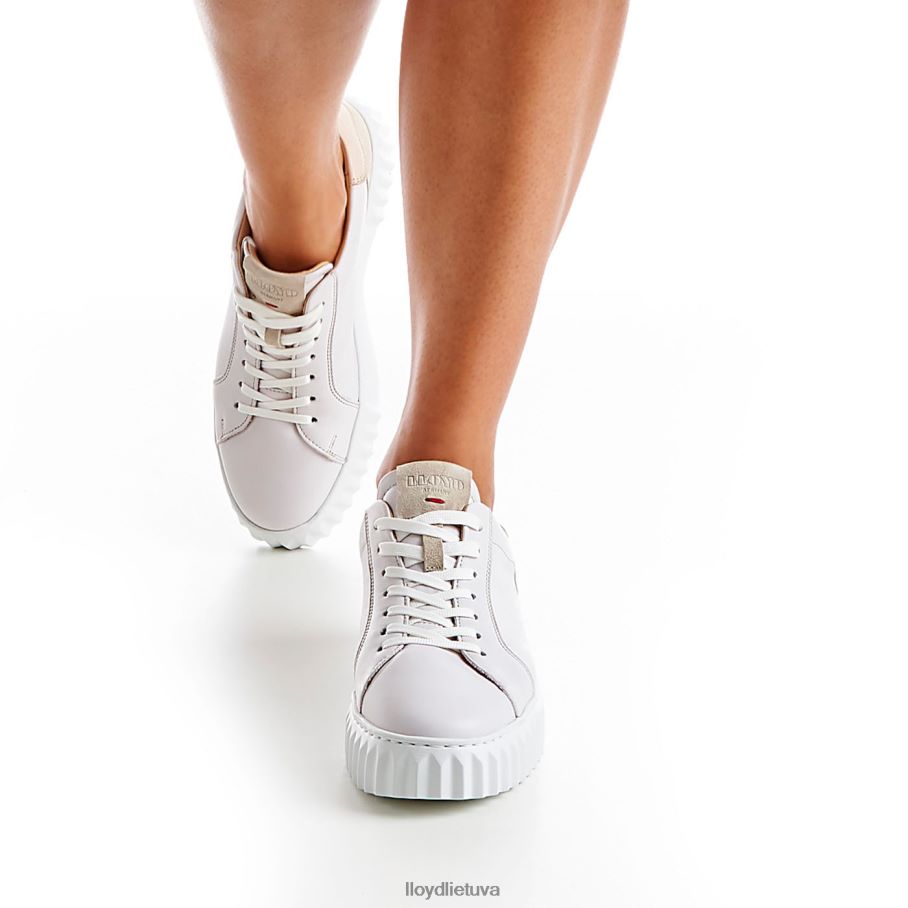 LLOYD laisvalaikio sportbačiai moterys avalynė baltas VF40PZ766