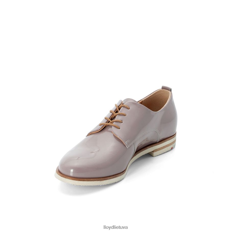 LLOYD lakuoti suvarstomi pusbačiai moterys avalynė pilka VF40PZ1078