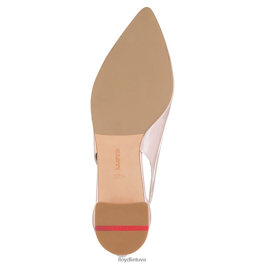 LLOYD lakuotos odos balerina moterys avalynė raudona VF40PZ1172