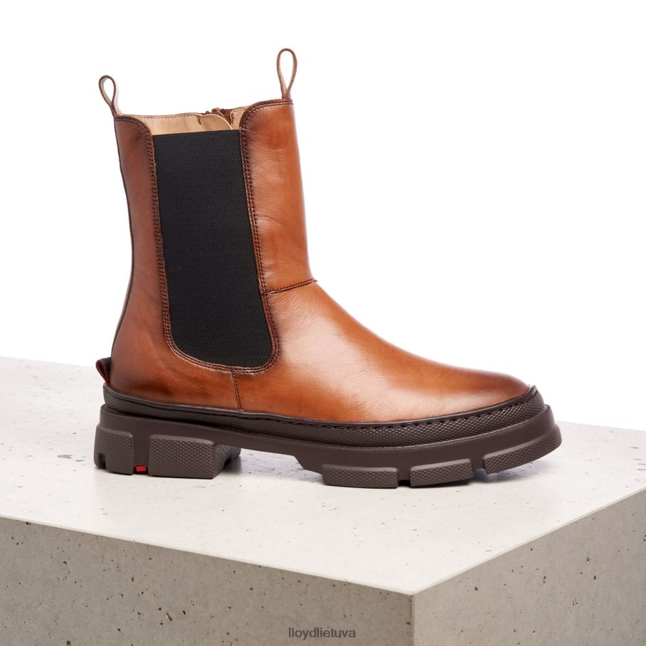 LLOYD lengvai paslysti į kulkšnies batus moterys avalynė rudas VF40PZ987