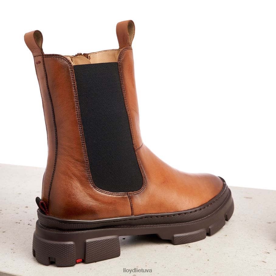 LLOYD lengvai paslysti į kulkšnies batus moterys avalynė rudas VF40PZ987