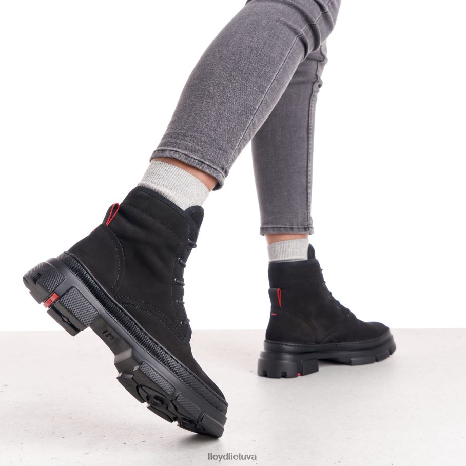 LLOYD lengvi batai su padu moterys avalynė juodas VF40PZ931