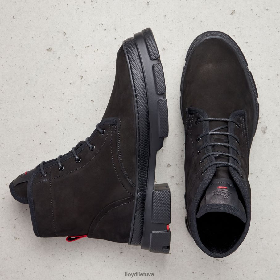 LLOYD lengvi batai su padu moterys avalynė juodas VF40PZ931