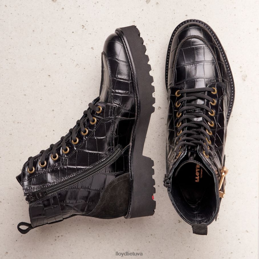 LLOYD lengvi batai su padu moterys avalynė juodas VF40PZ976