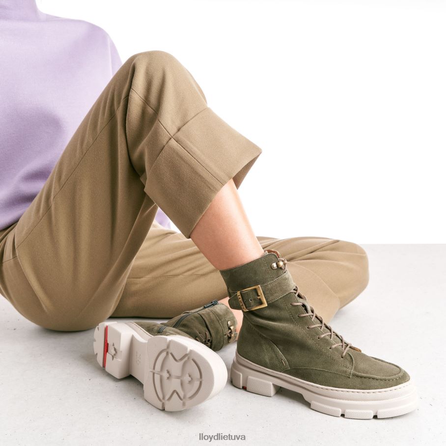 LLOYD lengvi batai su padu moterys avalynė žalias VF40PZ949