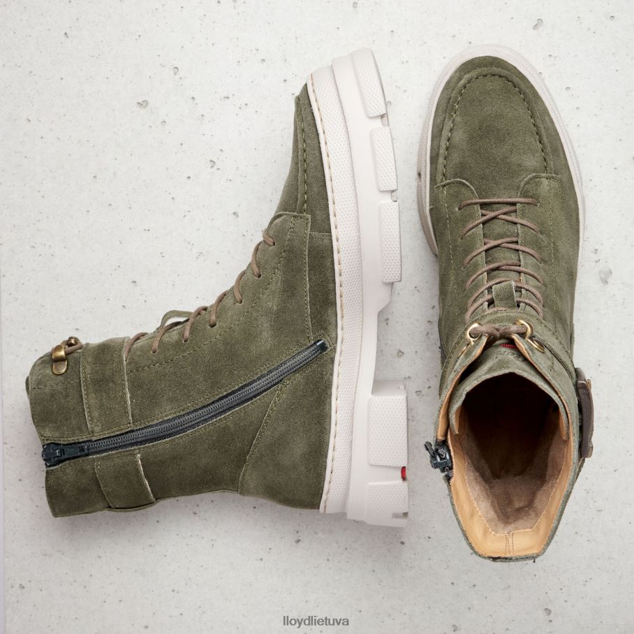 LLOYD lengvi batai su padu moterys avalynė žalias VF40PZ949