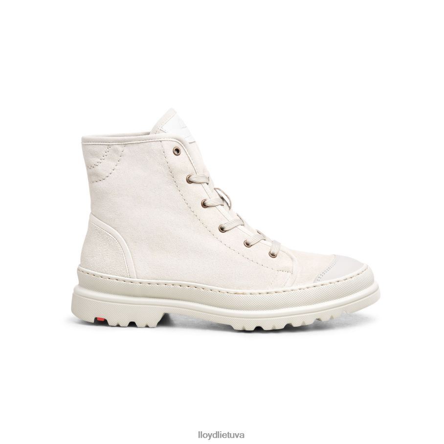 LLOYD lengvi odiniai kulkšnies batai moterys avalynė smėlio spalvos VF40PZ955