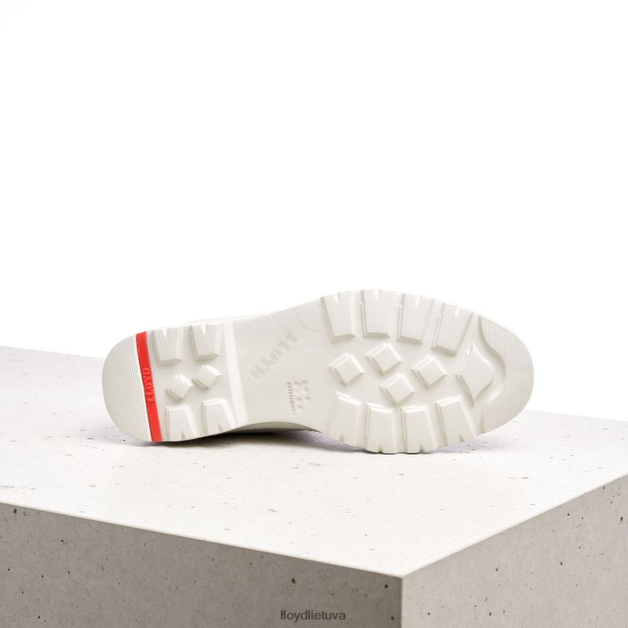 LLOYD lengvi odiniai kulkšnies batai moterys avalynė smėlio spalvos VF40PZ955