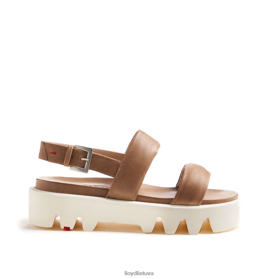 LLOYD lengvi sandalai moterys avalynė smėlio spalvos VF40PZ1202