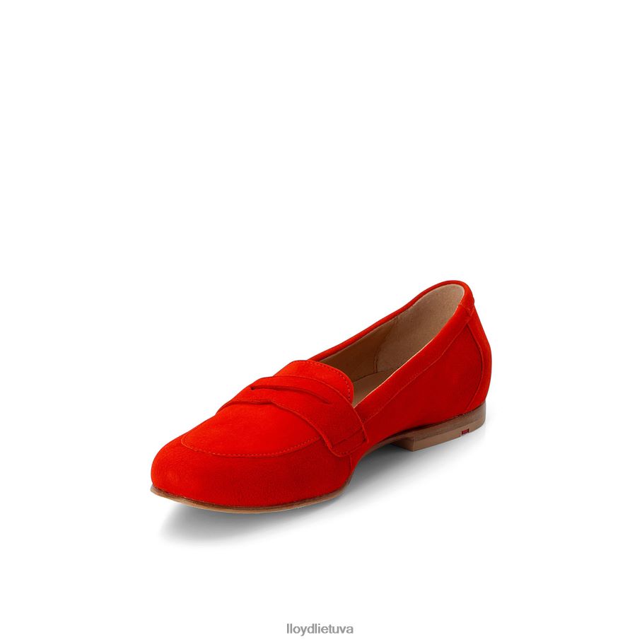 LLOYD loafer šlepetė moterys avalynė raudona VF40PZ1083