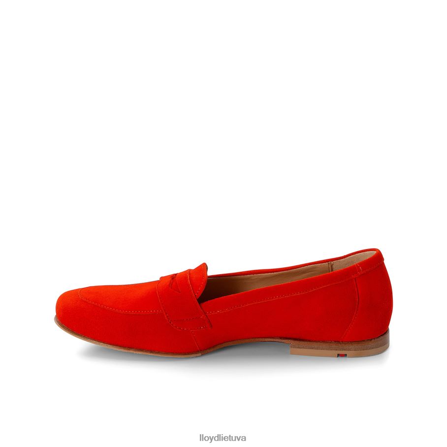 LLOYD loafer šlepetė moterys avalynė raudona VF40PZ1083