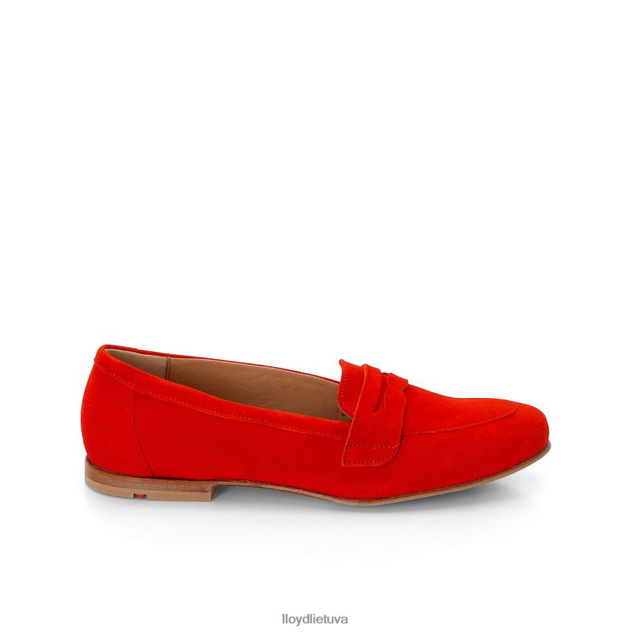 LLOYD loafer šlepetė moterys avalynė raudona VF40PZ1083