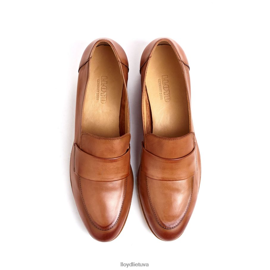 LLOYD loafer šlepetė moterys avalynė rudas VF40PZ1119