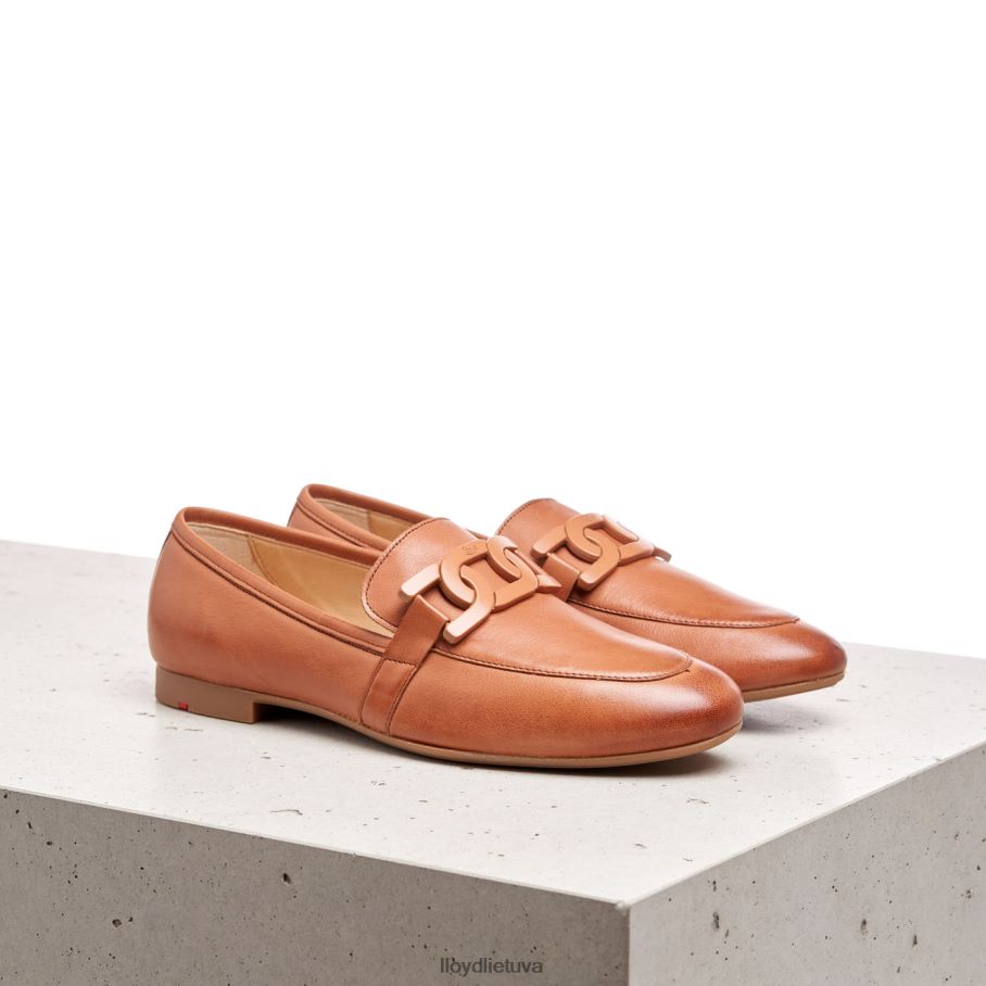 LLOYD loafer šlepetė moterys avalynė rudas VF40PZ1147